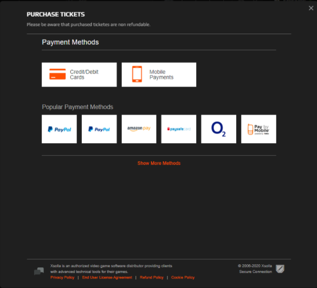 Ticket de torneo y suscripciones de torneo FACEIT Support Spanish