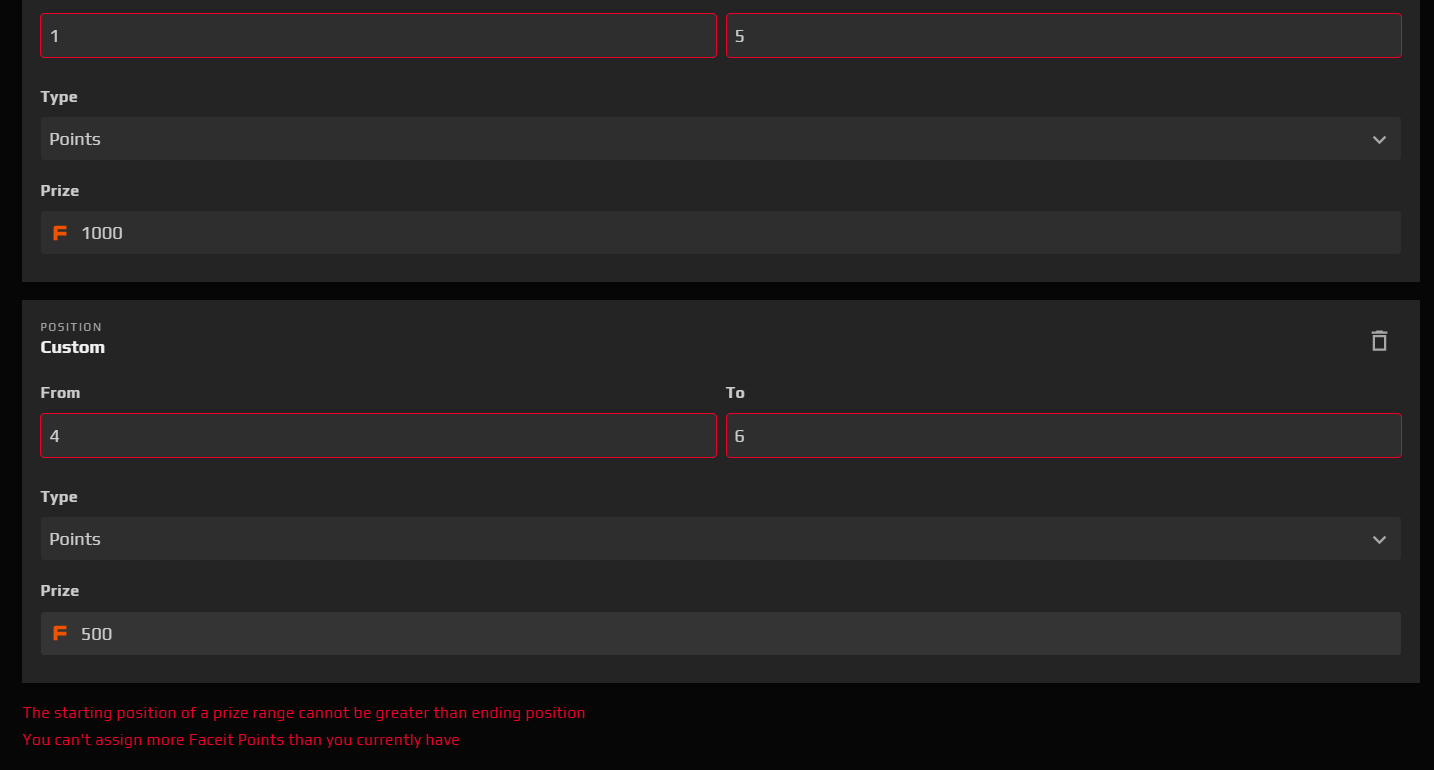 leaderboard range error