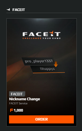 Change My Nickname Faceit - we must advise that creating a new account with a new name is not the way to go as you can not transfer your game account linked to your current faceit